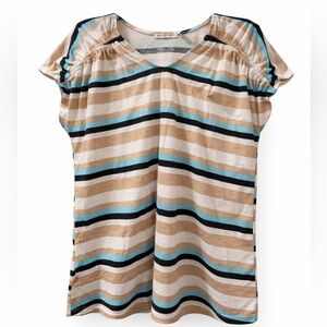 Notations Striped Top -Women’s Large